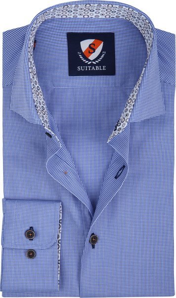 Suitable Overhemd Wesley Blauw