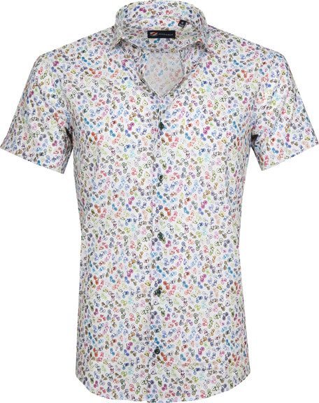 Suitable Overhemd SS Multicolour Fietsen