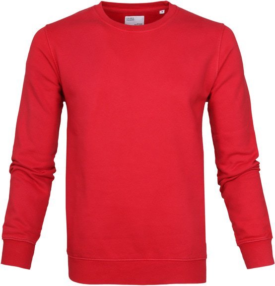 Colorful Standard Sweater Kelly Red