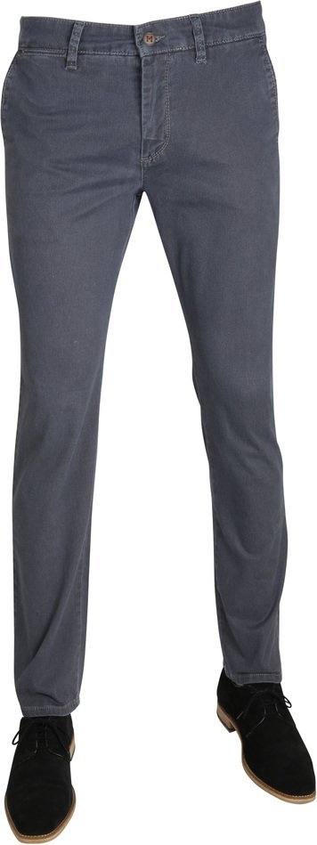 Mac Broek Lennox Modern Fit Blue Dessin