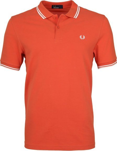Fred Perry Polo Oranje G93