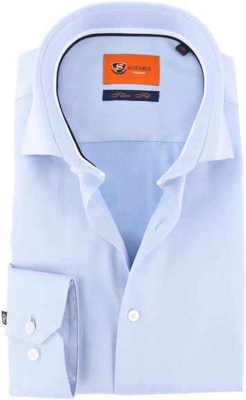 Suitable Overhemd Blauw DR-04