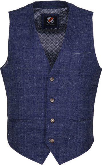 Suitable Gilet Kris Serres Navy