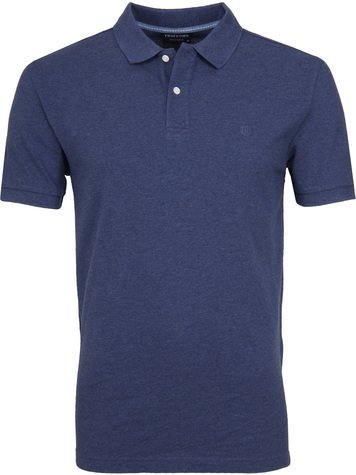 Profuomo Short Sleeve Polo Indigo