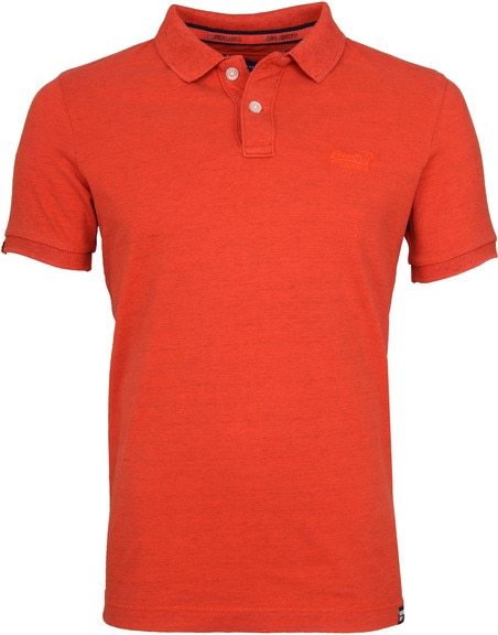 Superdry Premium Polo Oranje