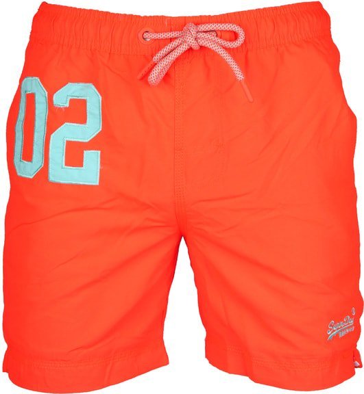 Superdry Zwembroek Water Polo Oranje