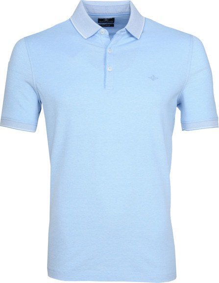 Suitable Melange Poloshirt Lichtblauw