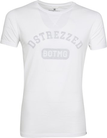 Dstrezzed T-shirt Logo Wit