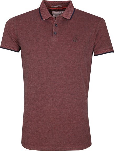 No Excess Poloshirt Melange Roze