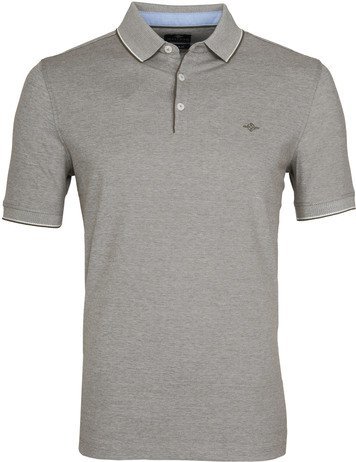 Suitable Melange Poloshirt Army